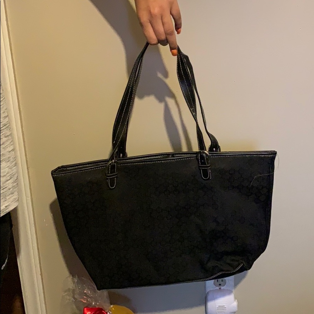 Nine West Black Fabric Purse